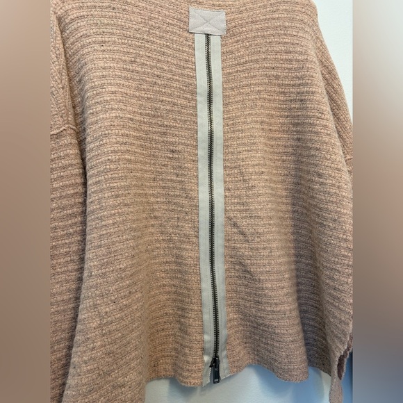 Free People Ribbed Turtleneck Sweater in Brown - Picture 4 of 5